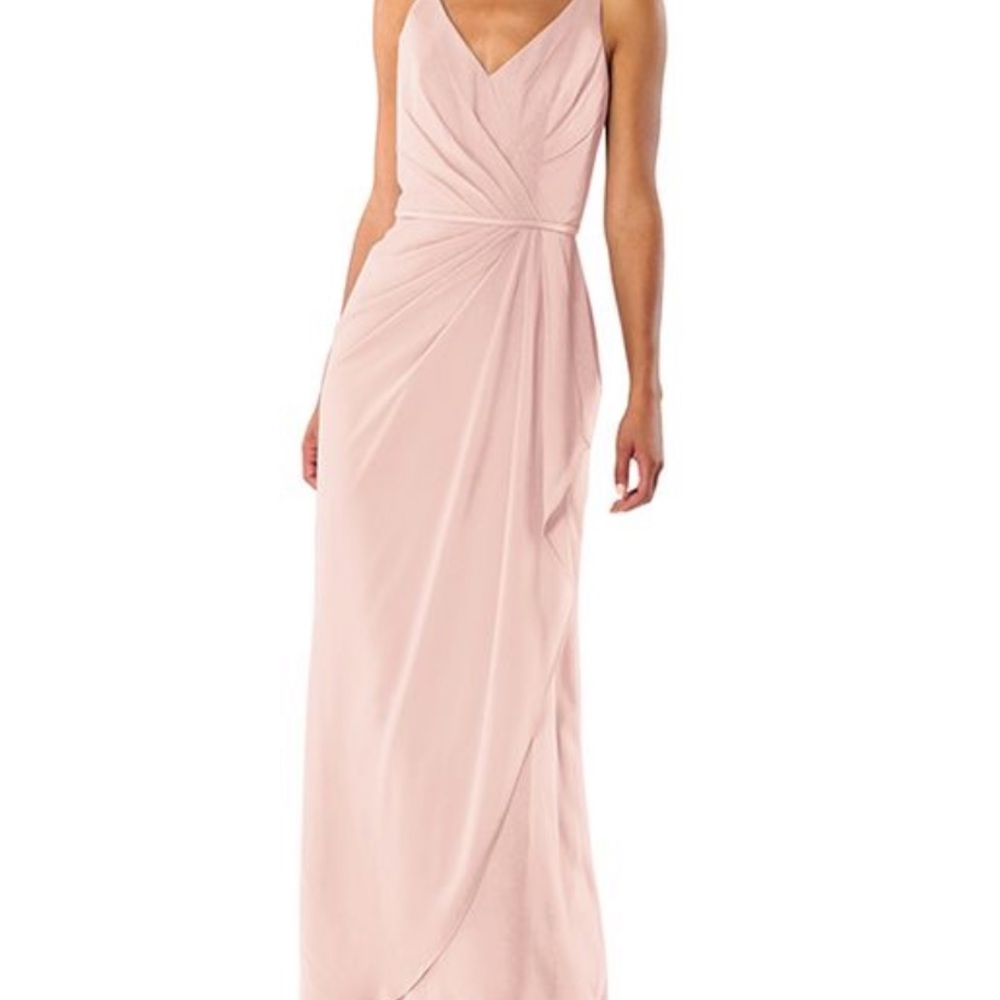 Brideside Dionne dress in blush size 4